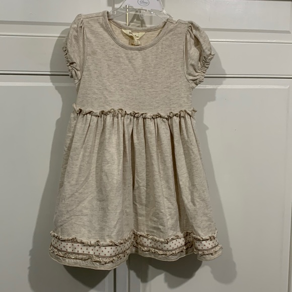 Matilda Jane Dresses | Matilda Jane Fresh Snow Dress Size 4 Oatmeal Star Ribbon Trim | Color: Cream | Size: 4tg | Sbfratesi's Closet Matilda Jane Dresses | Matilda Jane Fresh Snow Dress Size 4 Oatmeal Star Ribbon Trim | Color: Cream | Size: 4tg | Sbfratesi's Closet